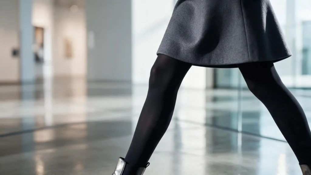 Mini Skirt and Tig