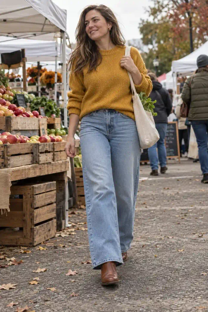 Mustard sweater