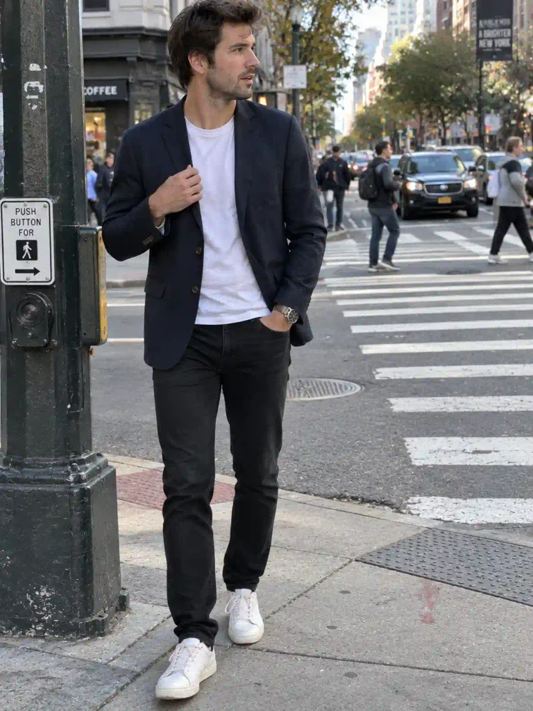 Navy blazer