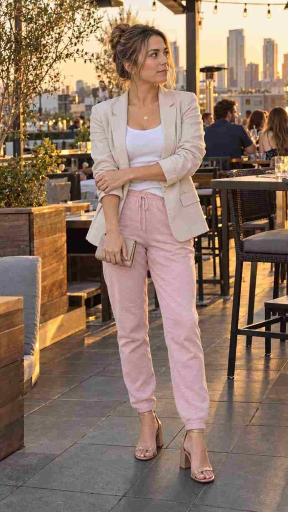 Oatmeal blazer