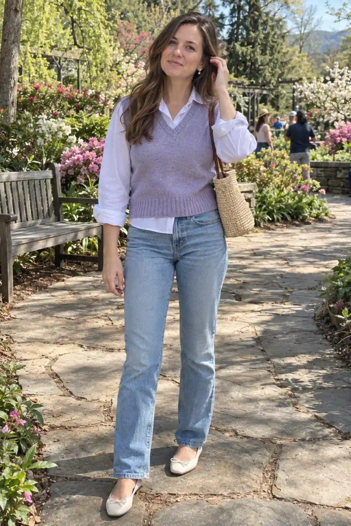 Pastel vest