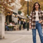 Plaid shacket