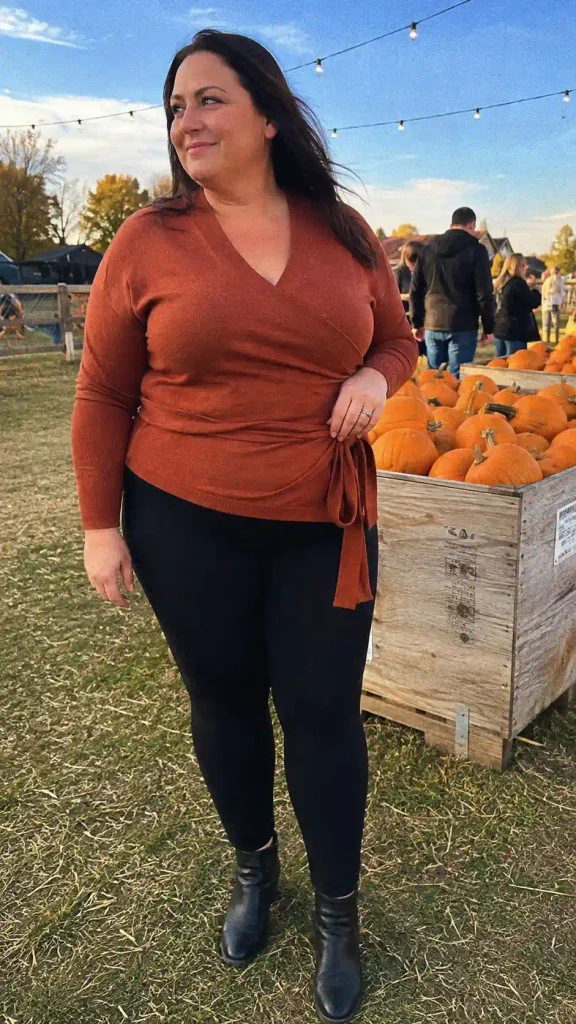 Plus-size friendly wrap