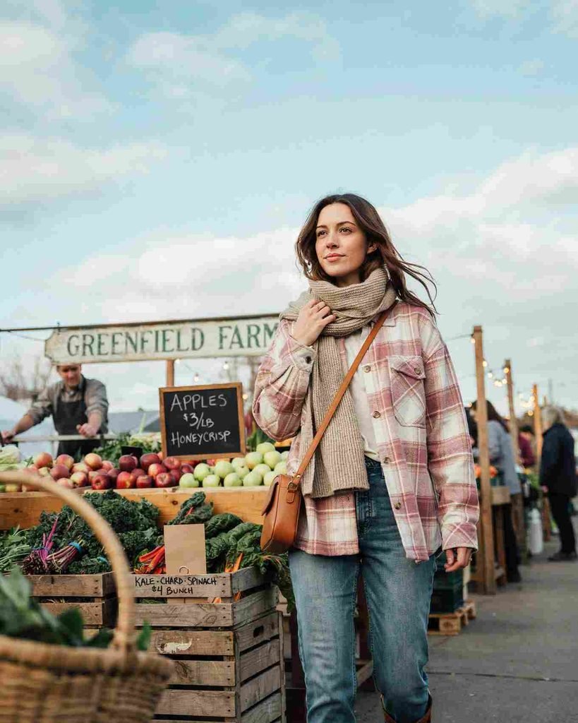 Scarf and crossbody bag combo