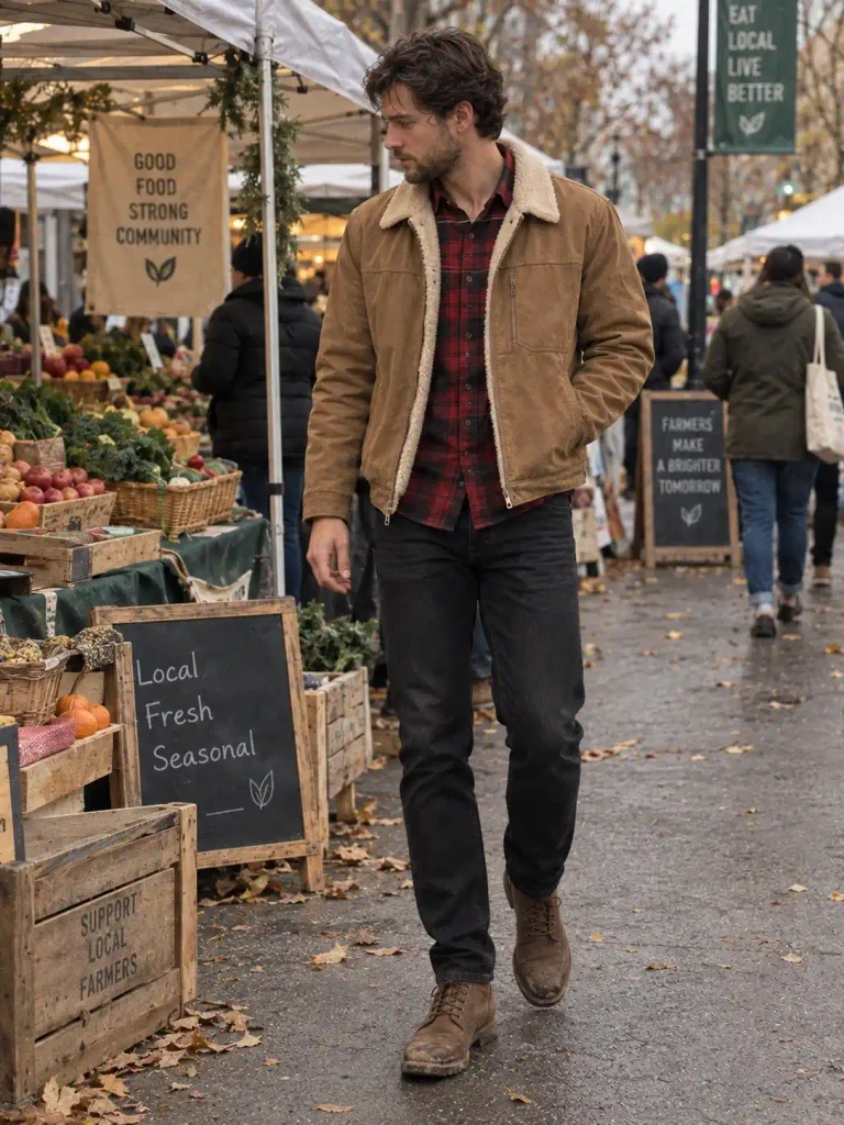 Sherpa jacket