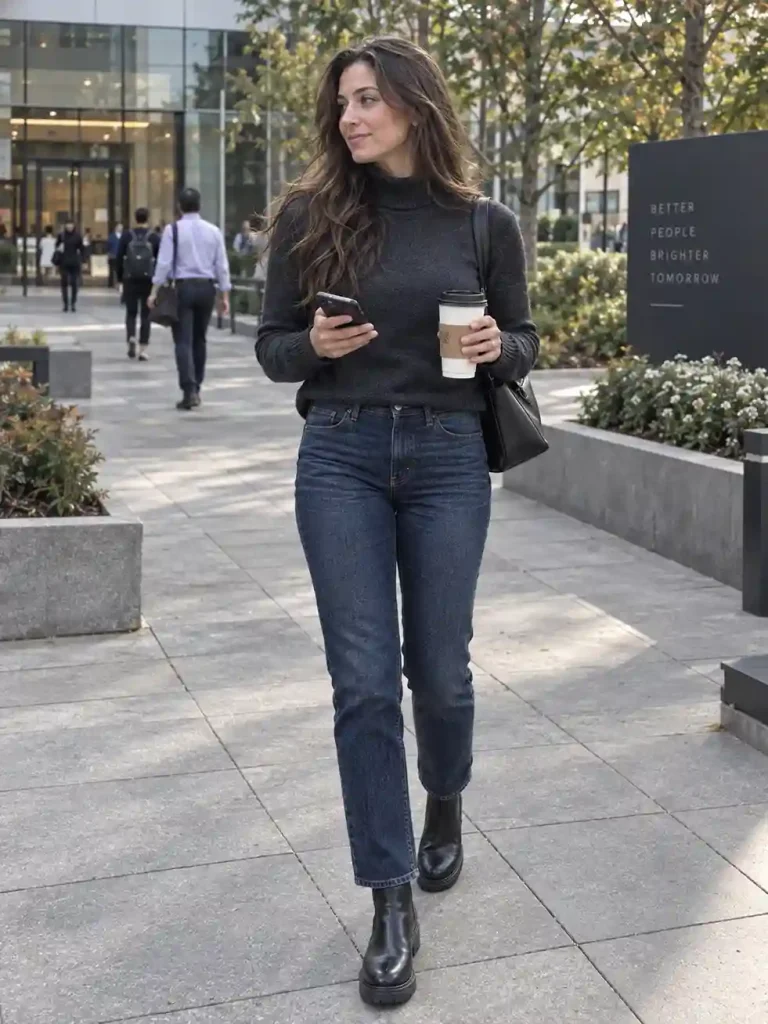 Straight jeans