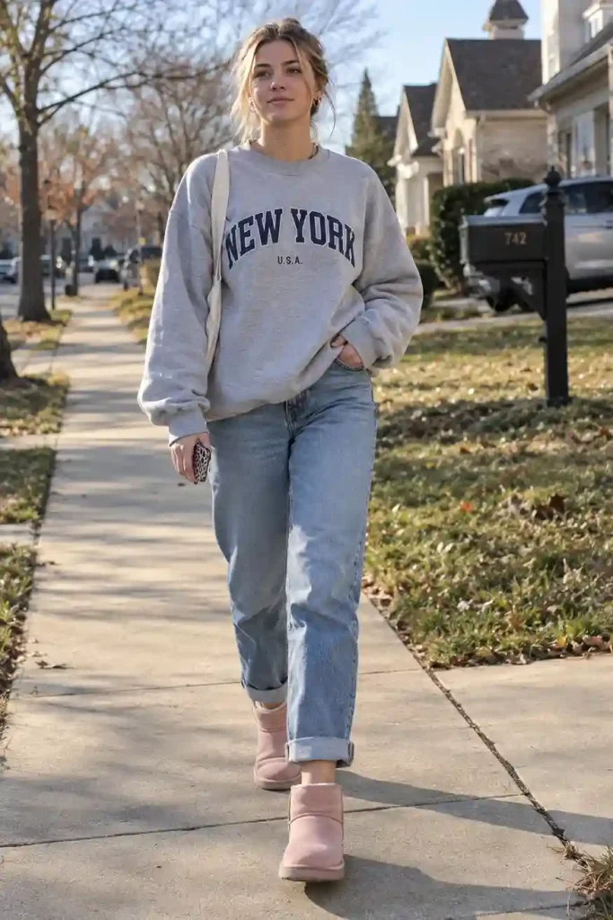 Straight-leg jeans