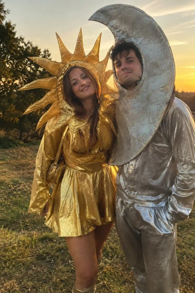 Sun and moon
