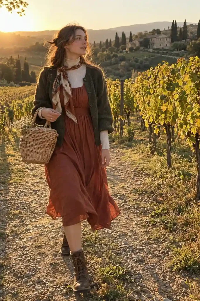 The cottagecore wanderer