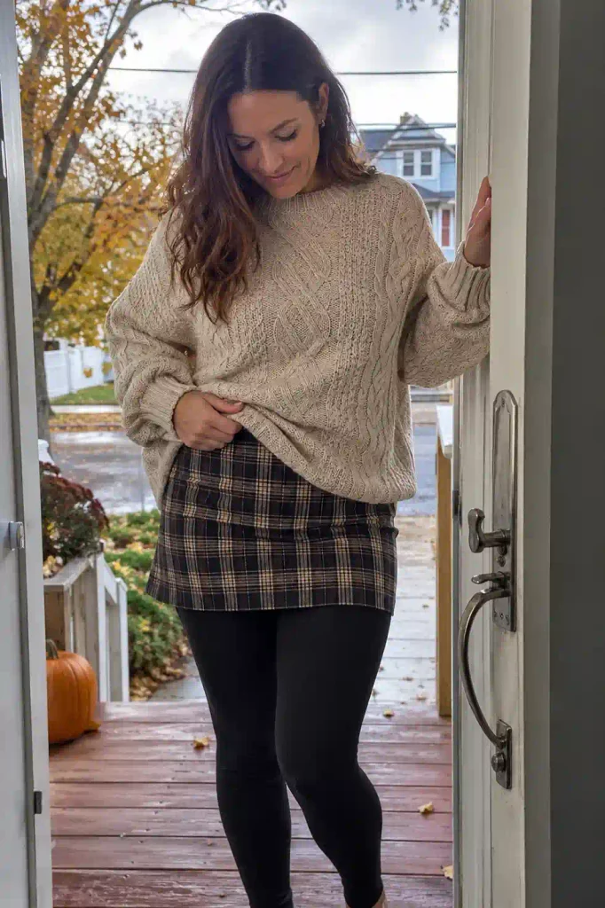 Top layers that balance the silhouette