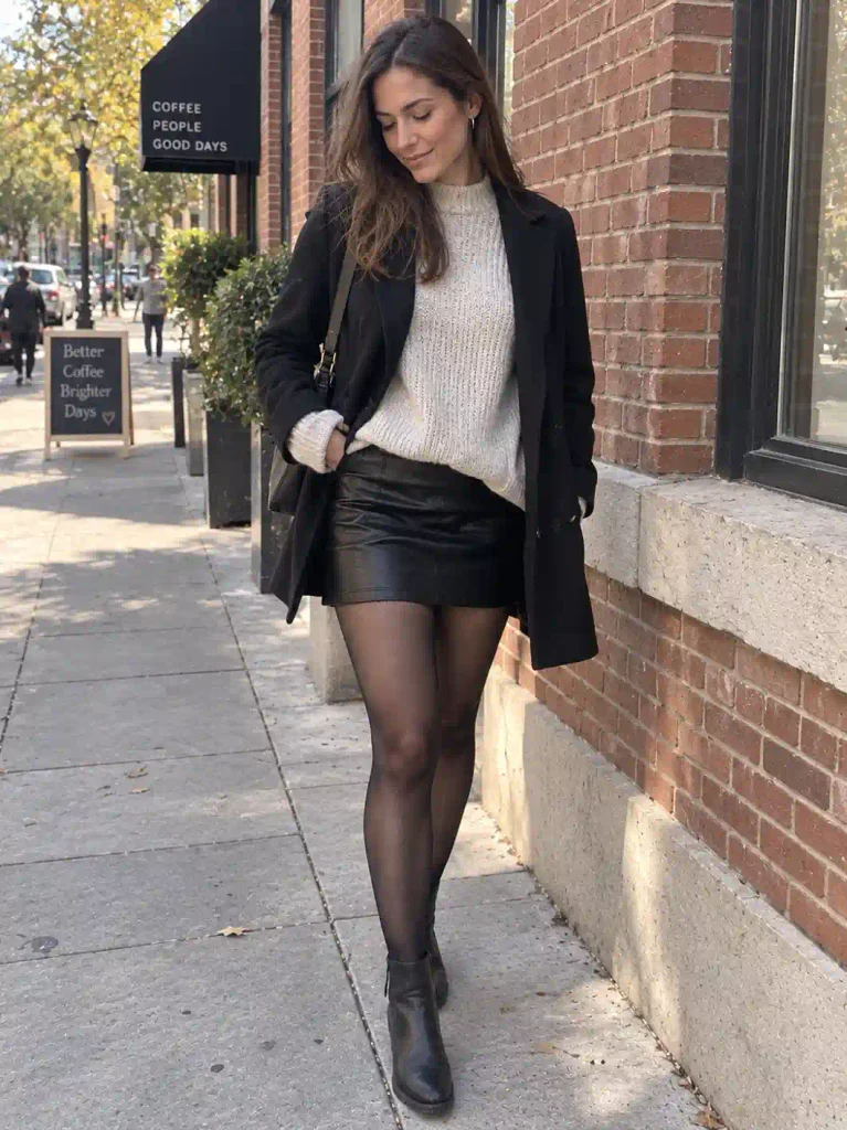 Wearing tights that don't