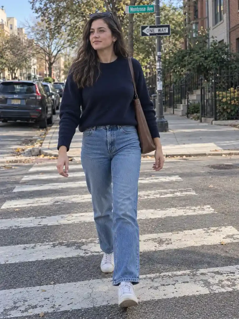 White sneakers