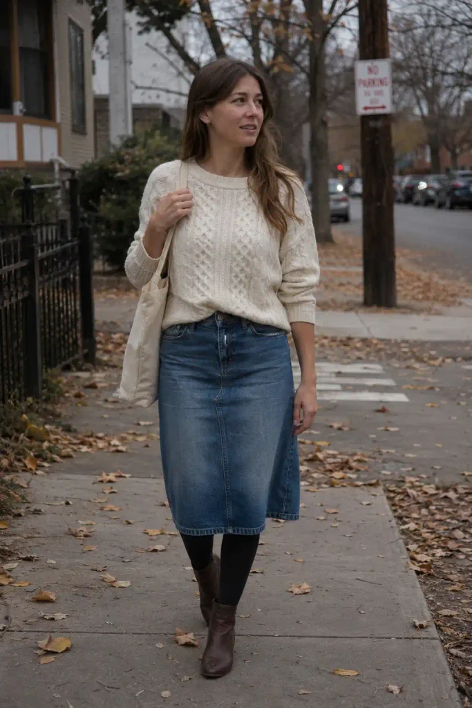 Why a jean skirt