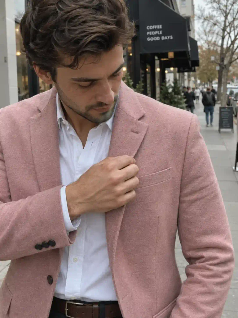 Why a pink blazer works better than