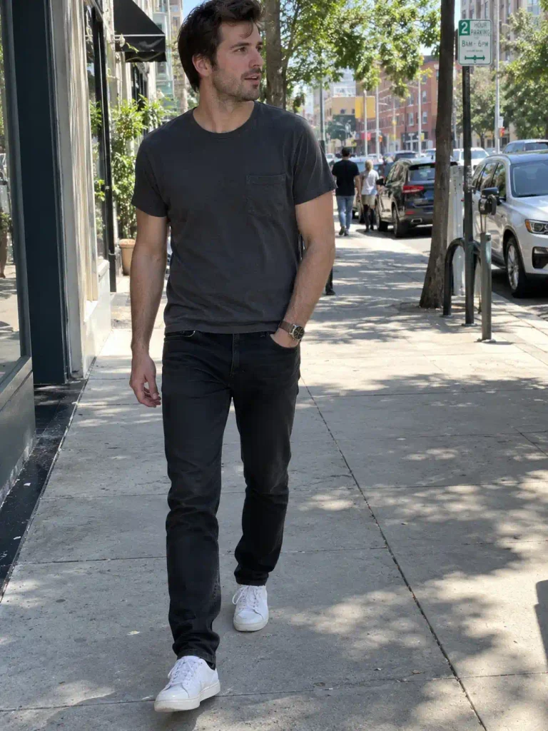 Why black jeans 