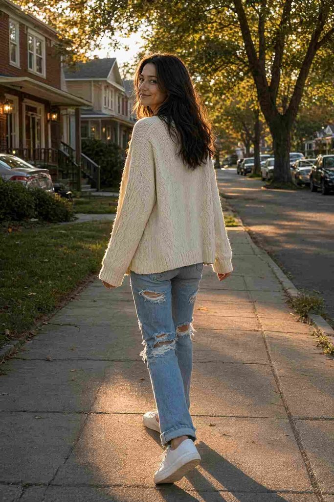 Why ripped jeans and c