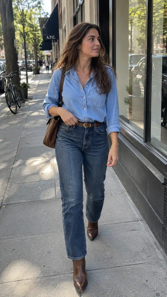 denim-on-denim moment