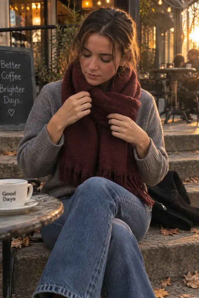 e your scarf as a tem