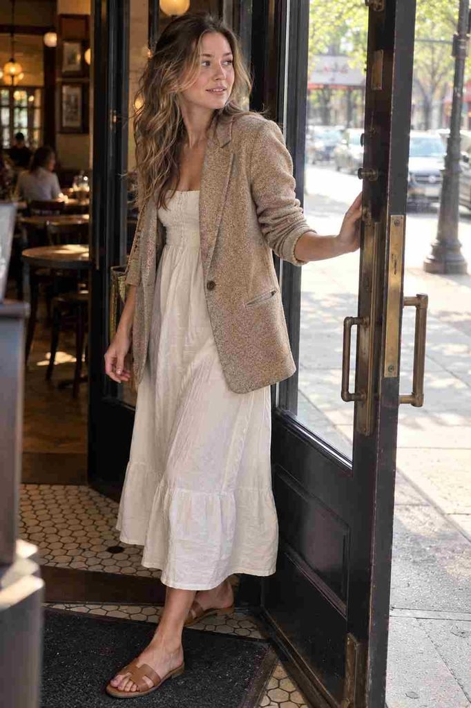 er a linen sundress for air-conditi