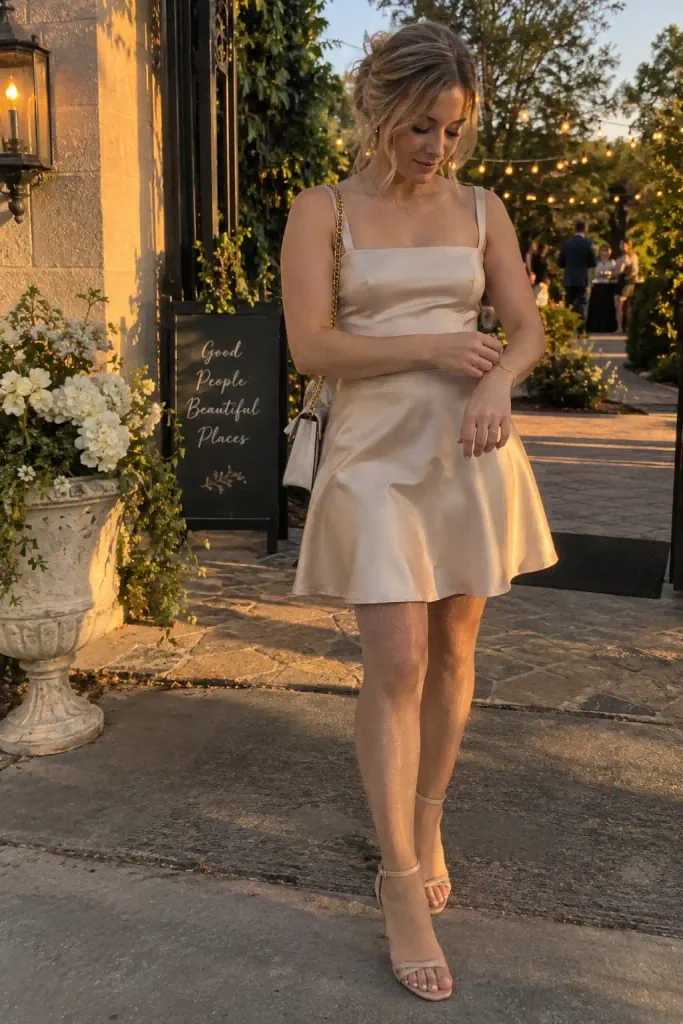 line skirt with