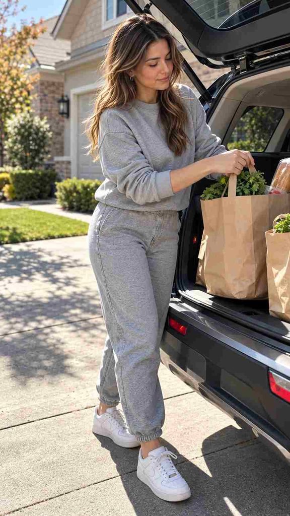 matching sweatshirt