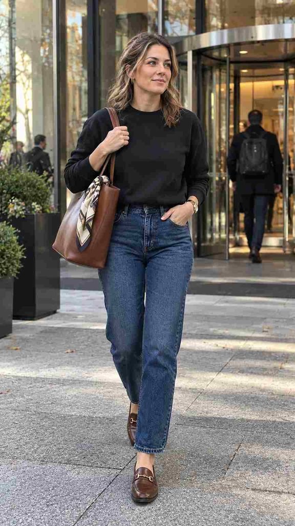 structured sweatshirt