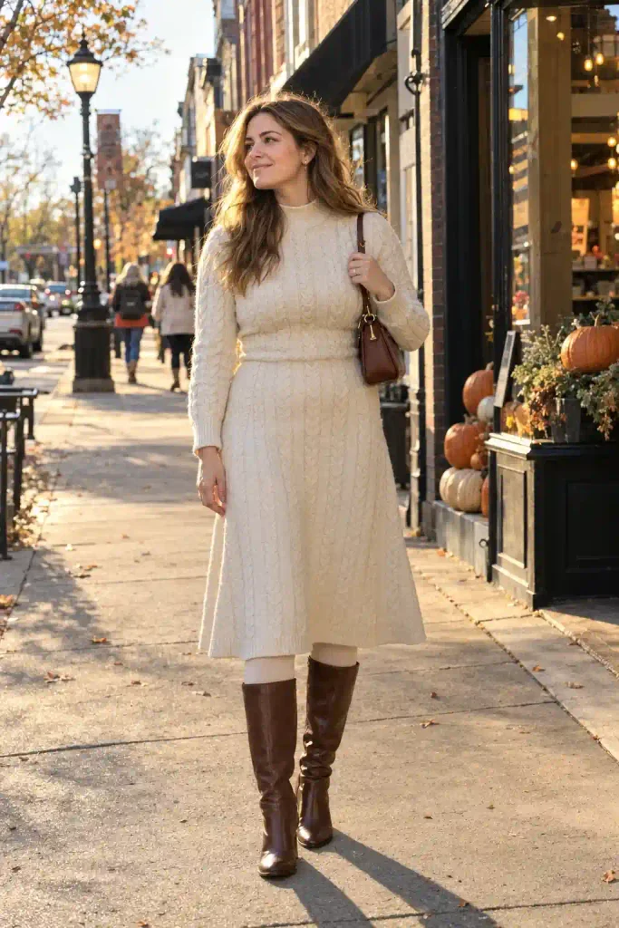sweater dress 
