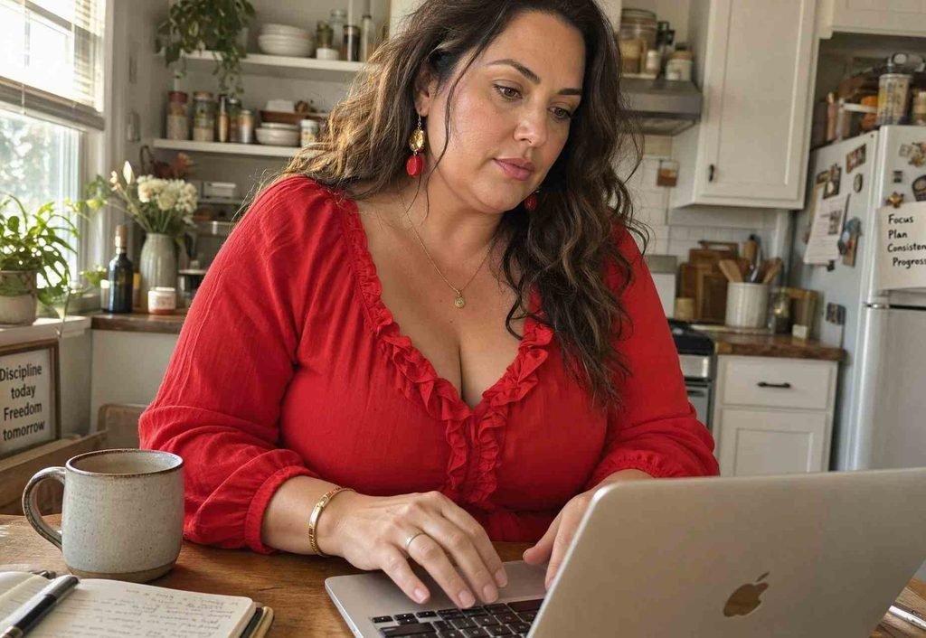 A statement top for video calls