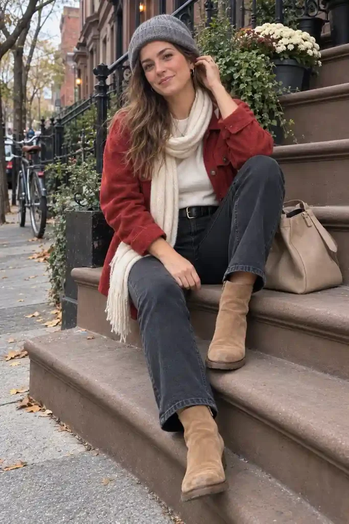 Accessories that finish a red