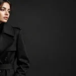 Black Outfit With Trench Coat