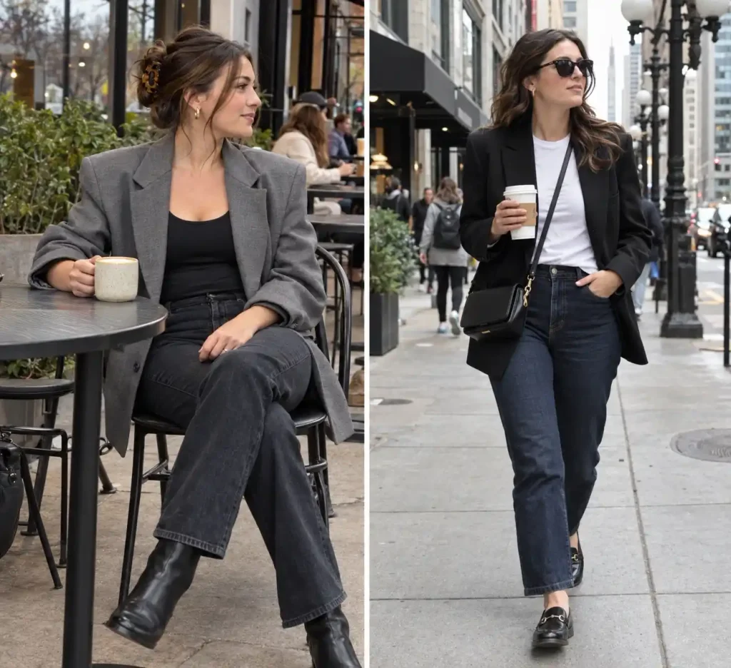 Black blazer