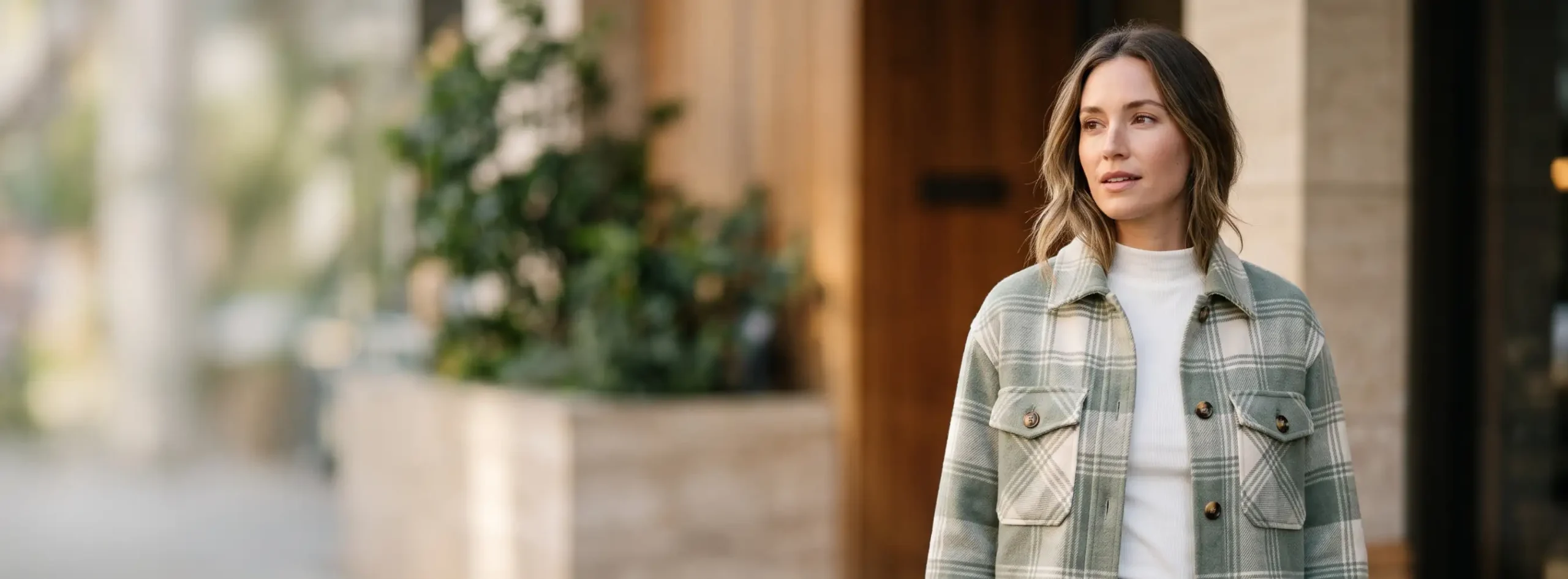 Blue Jean Shacket Outfit Ideas for Fall