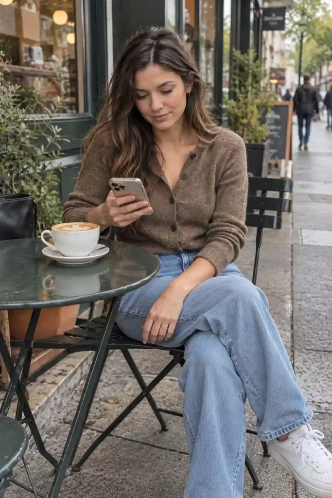 Buttoned cardigan