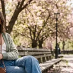 Cardigan And Jeans Outfit Women