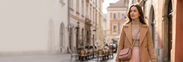 Chic Pink and Light Brown Outfit Ideas
