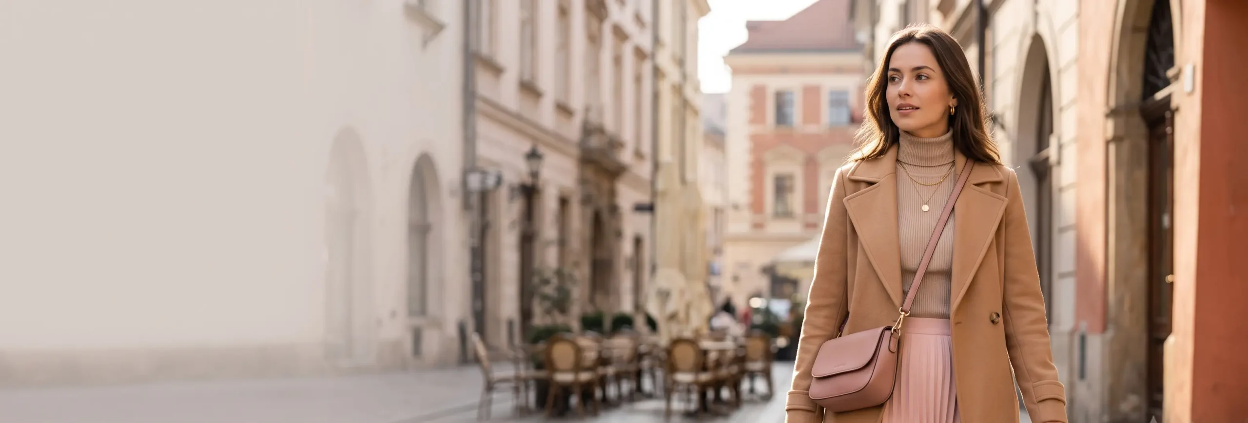 Chic Pink and Light Brown Outfit Ideas
