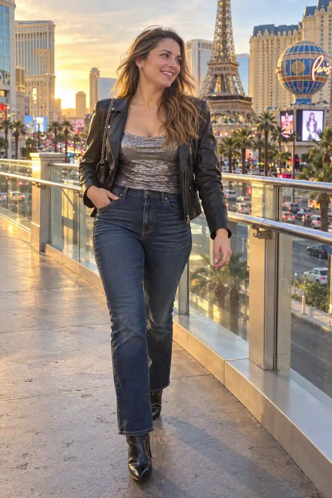 Dark denim