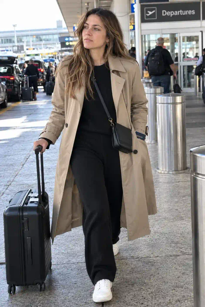 Dressing for the occasion (Trench Coat)