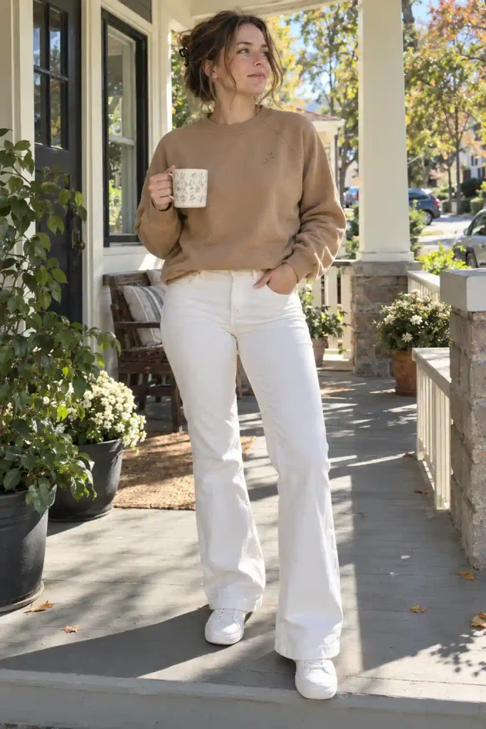 Embroidered sweatshirt