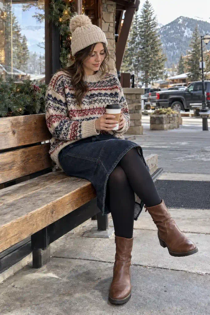 Fair Isle sweater with