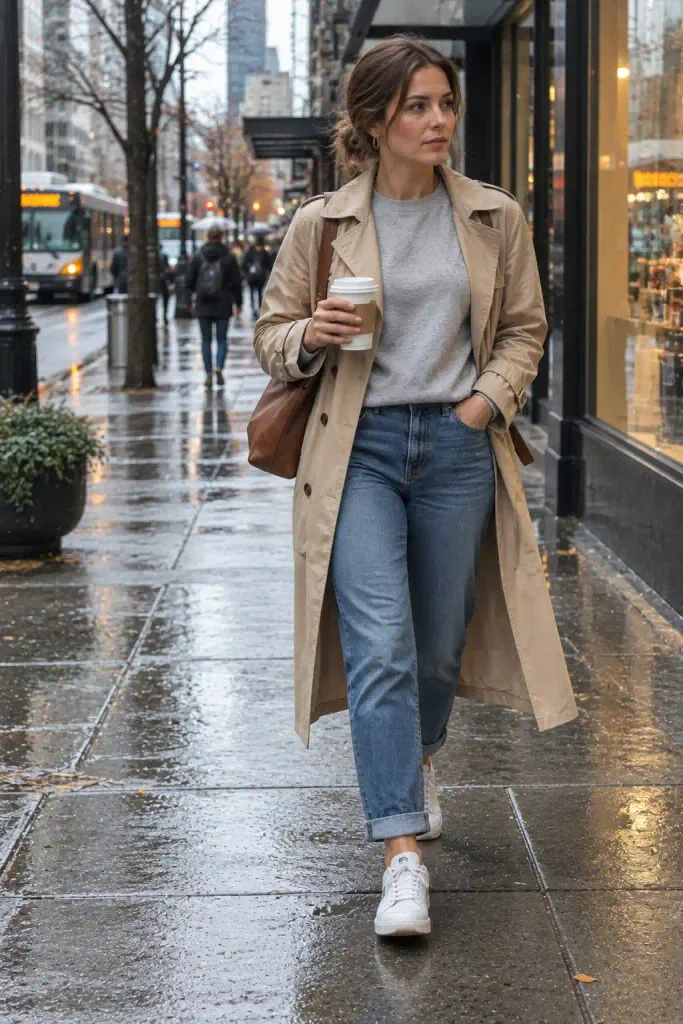 Gray sweatshirt