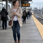 Jeans And Cardigan