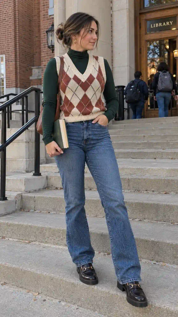 Knit vest