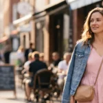 Light Pink Dress Outfit Casual Ideas