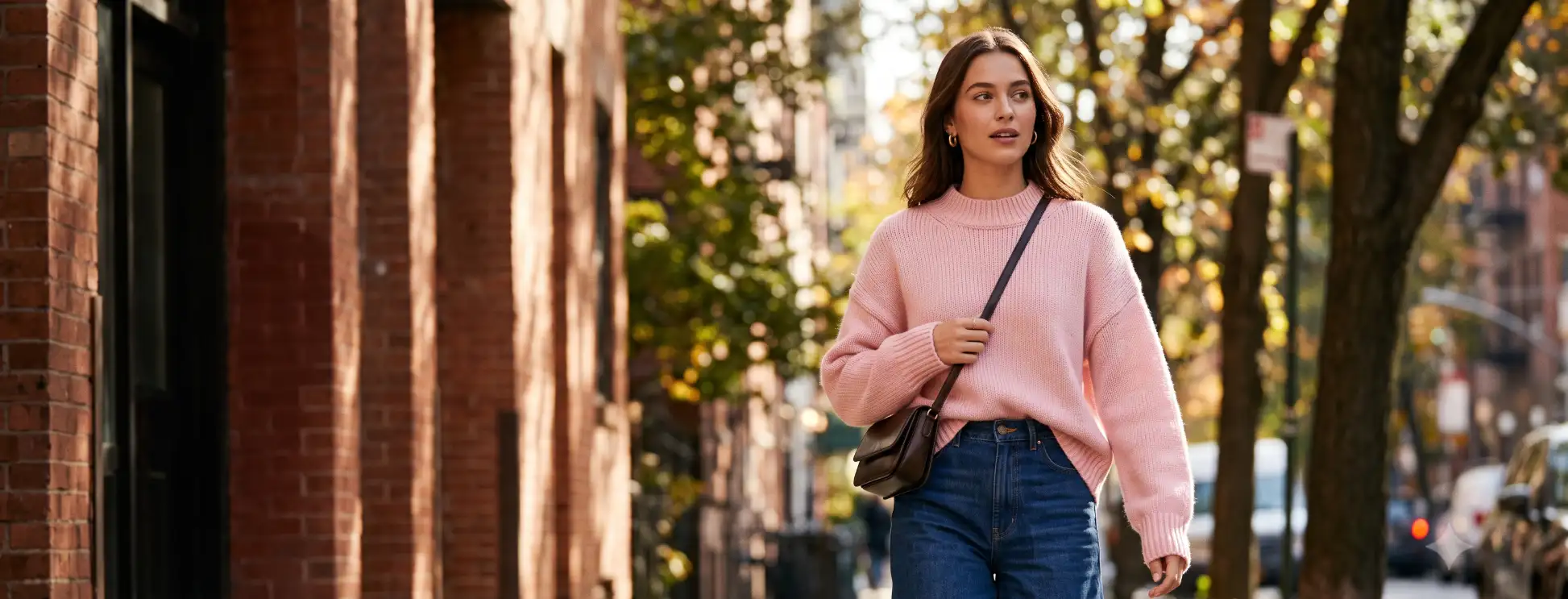 Light Pink Jumper Outfit Ideas