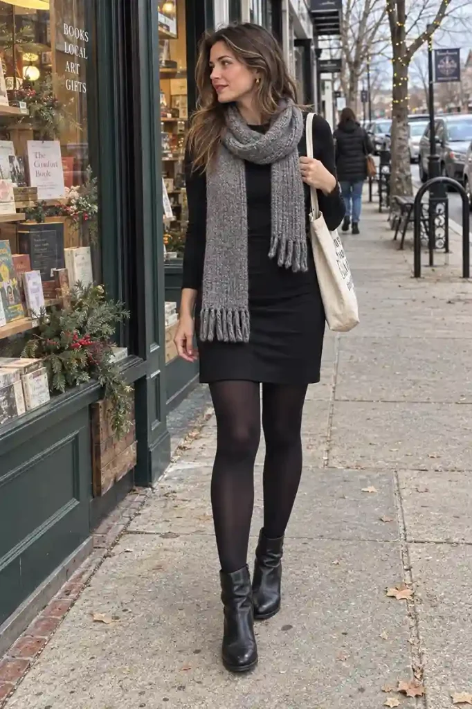 Little black dress with