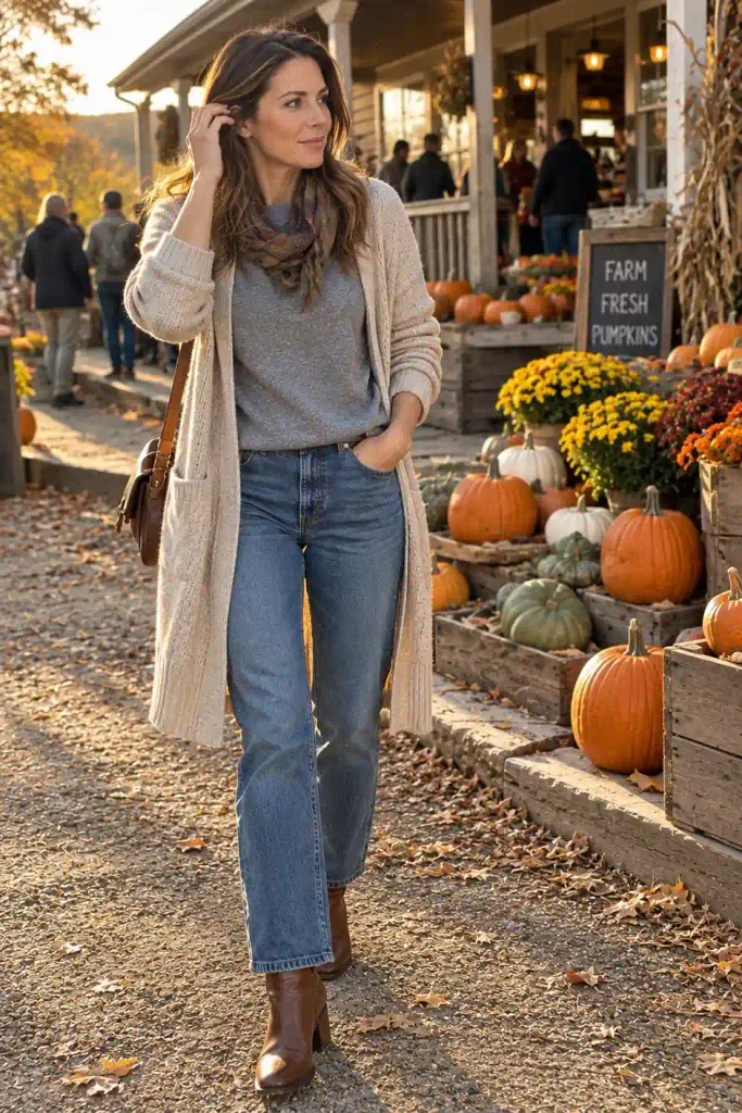 Long cardigans and shackets