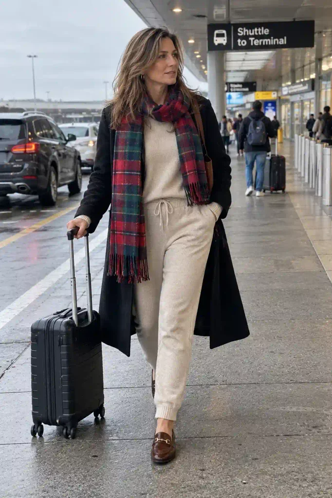Neutral loungewear