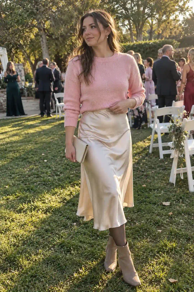 Over a slip dress