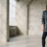 Oversized Blazer Leggings Outfit